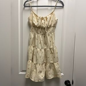 Yellow Floral Sun Dress